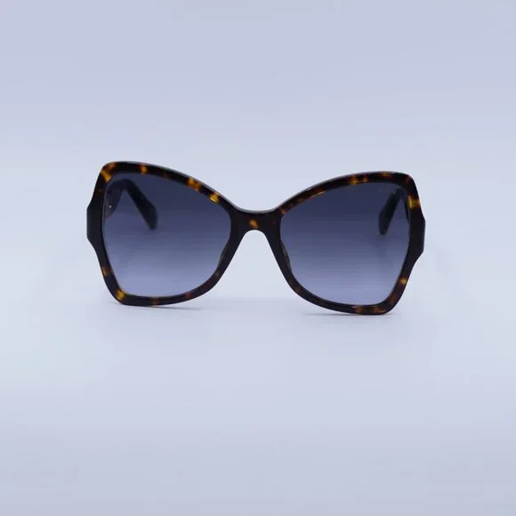 Moschino MOS099/S 0086 9O Sunglasses Havana Butterfly Frame  display picture 1